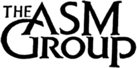 THE ASM GROUP Logo (DPMA, 30.08.1991)