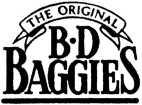 B·D BAGGIES Logo (DPMA, 09/28/1990)