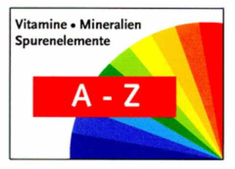 Vitamine Mineralien Spurenelemente A-Z Logo (DPMA, 02.03.2000)