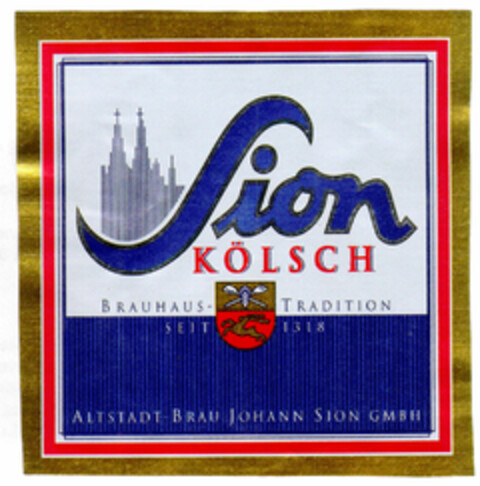 Sion KÖLSCH Logo (DPMA, 11/30/2000)