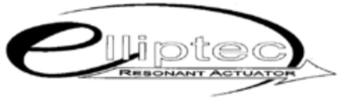 elliptec RESONANT ACTUATOR Logo (DPMA, 05/08/2001)