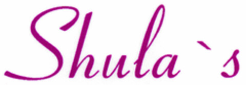 Shula's Logo (DPMA, 18.06.2001)