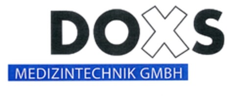 DOXS MEDIZINTECHNIK GMBH Logo (DPMA, 03.09.2008)