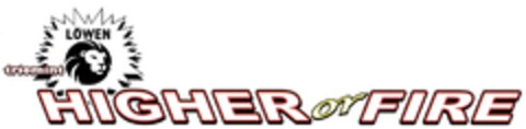 HIGHER or FIRE Logo (DPMA, 03/18/2009)