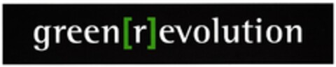 Green(r)evolution Logo (DPMA, 03/25/2009)