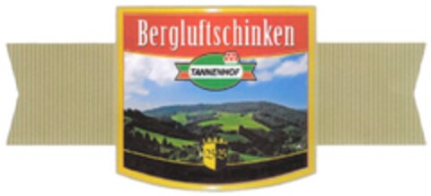 Bergluftschinken TANNENHOF Logo (DPMA, 24.03.2009)