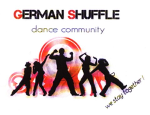 GERMAN SHUFFLE dance community we stay together ! Logo (DPMA, 07.07.2009)