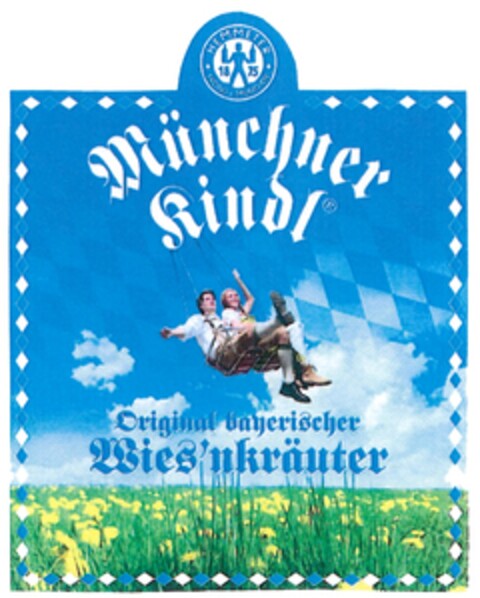 Münchner Kindl Original bayerischer Wies'nkräuter Logo (DPMA, 08/12/2009)