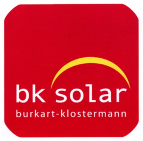 bk solar burkart-klostermann Logo (DPMA, 10/16/2009)