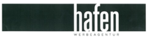 hafen WERBEAGENTUR Logo (DPMA, 05/18/2010)