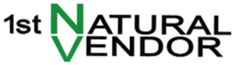 1st NATURAL VENDOR Logo (DPMA, 23.10.2010)