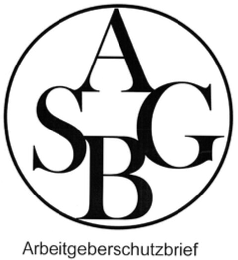 AGSB Arbeitgeberschutzbrief Logo (DPMA, 04.11.2010)