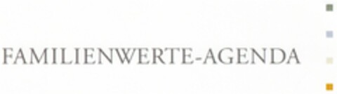 FAMILIENWERTE-AGENDA Logo (DPMA, 27.06.2011)