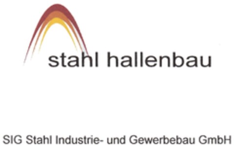 stahl hallenbau SIG Stahl Industrie- und Gewerbebau GmbH Logo (DPMA, 30.11.2012)