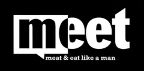 meet meat & eat like a man Logo (DPMA, 15.04.2013)