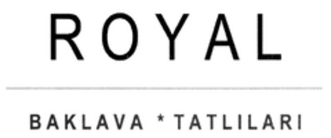 ROYAL BAKLAVA * TATLILARI Logo (DPMA, 19.08.2015)