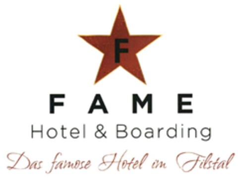 FAME Hotel & Boarding Das famose Hotel im Filstal Logo (DPMA, 09/23/2015)