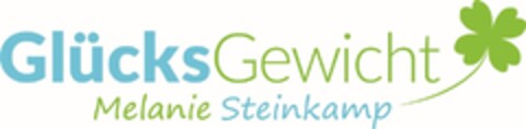 GlücksGewicht Melanie Steinkamp Logo (DPMA, 01/17/2017)