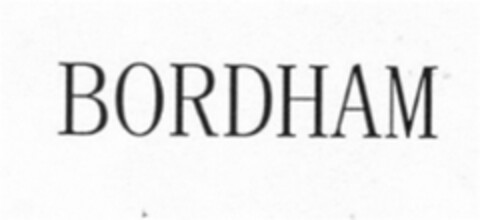 BORDHAM Logo (DPMA, 05/15/2017)