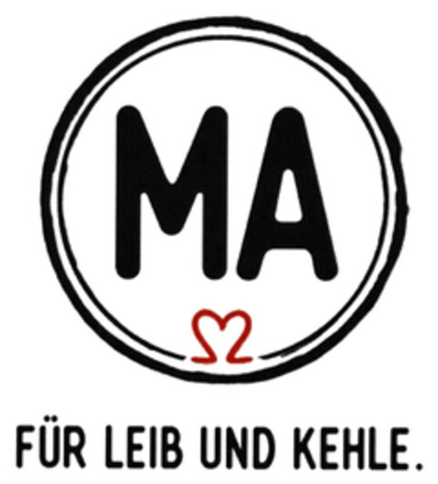 MA FÜR LEIB UND KEHLE. Logo (DPMA, 30.05.2018)