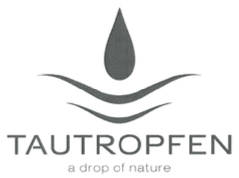 TAUTROPFEN a drop of nature Logo (DPMA, 22.06.2018)