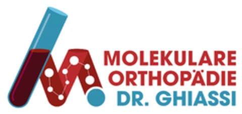 MOLEKULARE ORTHOPÄDIE DR. GHIASSI Logo (DPMA, 16.07.2019)