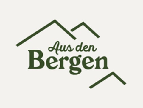 Aus den Bergen Logo (DPMA, 29.01.2021)