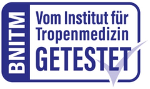 BNITM Vom Institut für Tropenmedizin GETESTET Logo (DPMA, 22.03.2022)