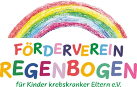 FÖRDERVEREIN REGENBOGEN für Kinder krebskranker Eltern e.V. Logo (DPMA, 03.03.2023)