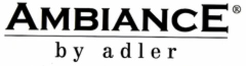 AMBIANCE by adler Logo (DPMA, 12/23/2002)