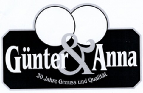 Günter & Anna 30 Jahre Genuss und Qualität Logo (DPMA, 24.06.2003)