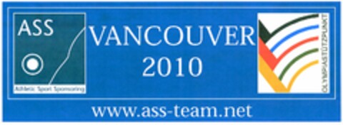 VANCOUVER 2010 Logo (DPMA, 25.07.2003)