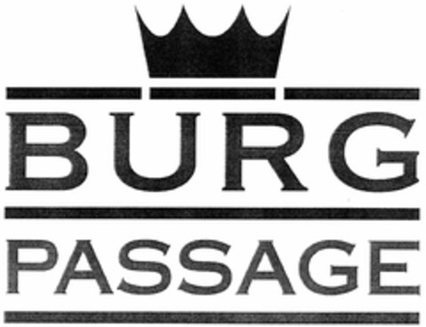 BURG PASSAGE Logo (DPMA, 09.03.2004)