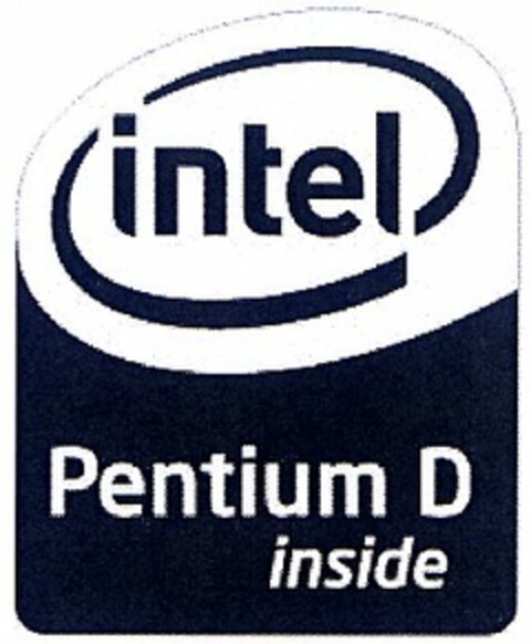 intel Pentium D inside Logo (DPMA, 28.12.2005)