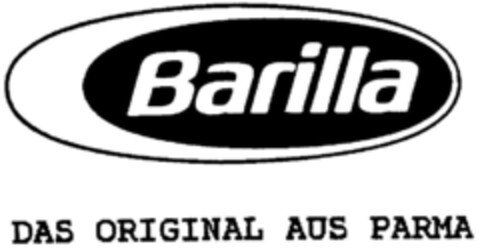 Barilla DAS ORIGINAL AUS PARMA Logo (DPMA, 10.06.1996)