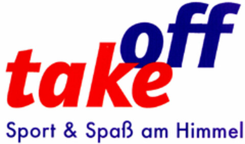 take off Sport & Spaß am Himmel Logo (DPMA, 09.06.1997)