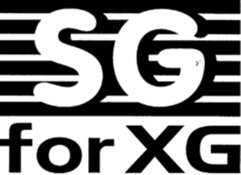 SG for XG Logo (DPMA, 26.06.1997)