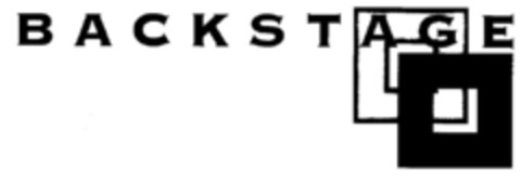 BACKSTAGE Logo (DPMA, 19.11.1997)