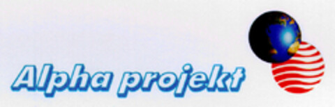 Alpha projekt Logo (DPMA, 03.12.1997)