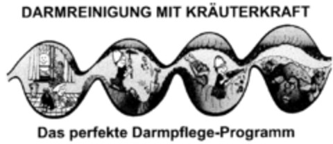 DARMREINIGUNG MIT KRÄUTERKRAFT Das perfekte Darmpflege-Programm Logo (DPMA, 24.09.1998)