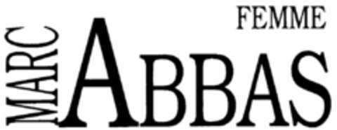 FEMME MARC ABBAS Logo (DPMA, 07/08/1999)