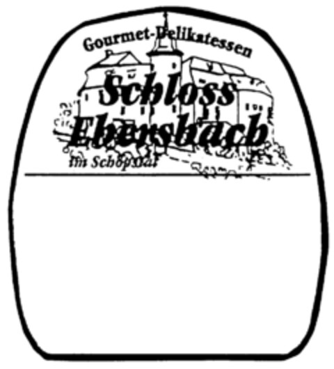 Gourmet-Delikatessen Schloss Ebersbach Logo (DPMA, 12.10.1999)