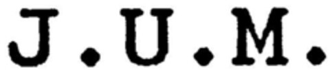 J.U.M. Logo (DPMA, 10/27/1999)