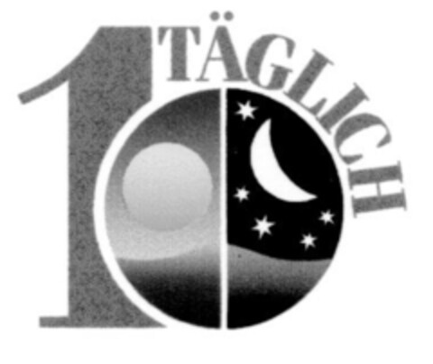 1 TÄGLICH Logo (DPMA, 11/26/1999)