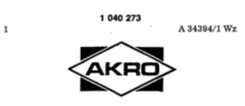 AKRO Logo (DPMA, 19.03.1981)