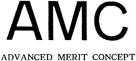 AMC ADVANCED MERIT CONCEPT Logo (DPMA, 08/14/1993)