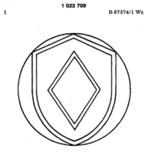 1022709 Logo (DPMA, 06.02.1981)