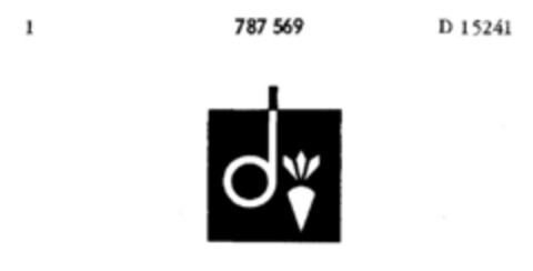 787569 Logo (DPMA, 14.02.1963)