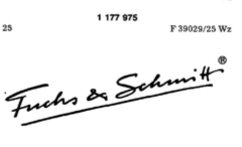 Fuchs & Schmitt Logo (DPMA, 27.09.1990)