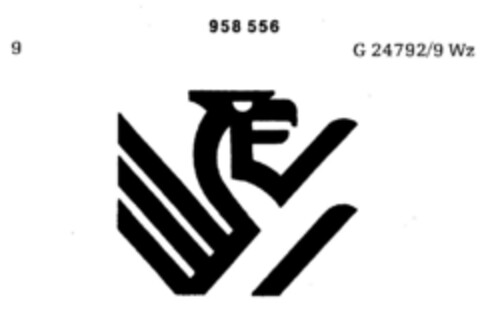 958556 Logo (DPMA, 08/28/1976)